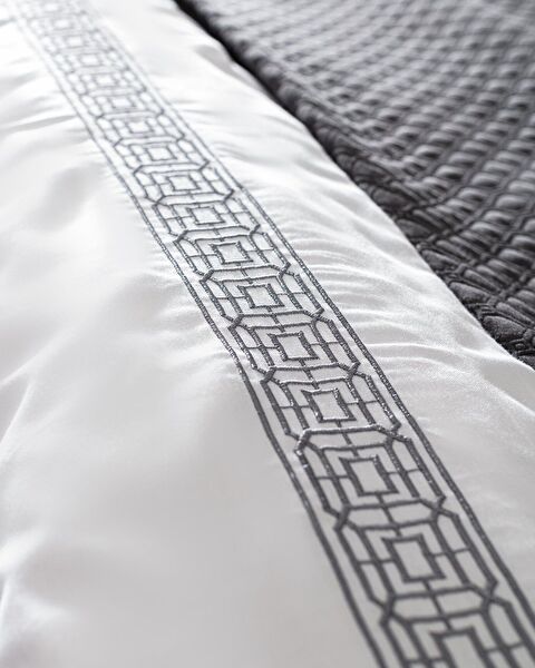 Somme Çift Kişilik 7 Parça Çeyiz Seti - Antrasit - 8