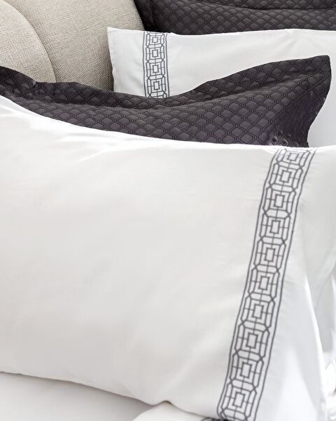 Somme Çift Kişilik 7 Parça Çeyiz Seti - Antrasit - 5