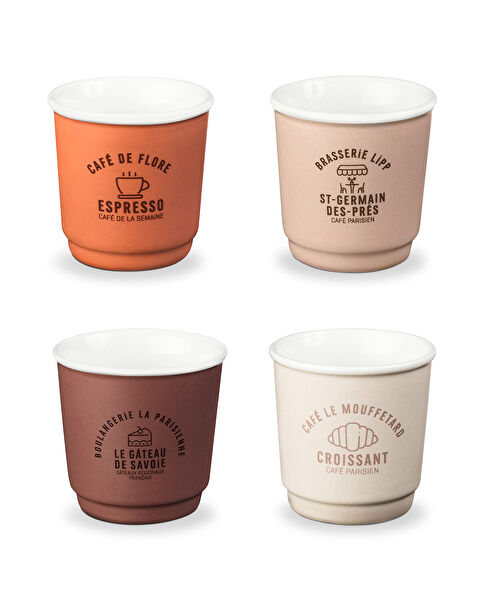 Ensemble de tasses à expresso Darci - 90 ml - 1