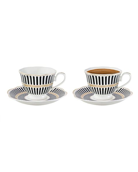 Schickes Kaffeetassen-Set für 2 Personen – 100 ml - 2