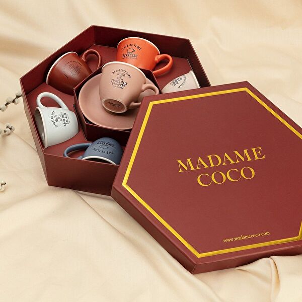 طقم فناجين قهوة جراند 12 قطعة - 0