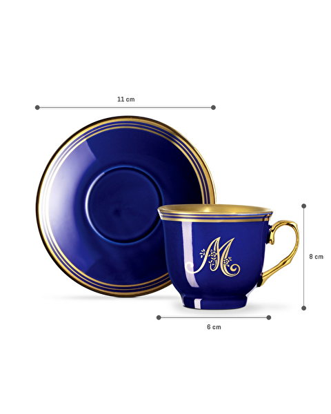 Lena 4er-Set Kaffeetassen - Bunt - 90 ml - 2