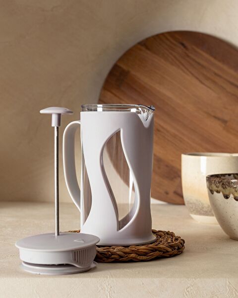 Berthe French Press - Zacht Grijs - 500 ml - 1