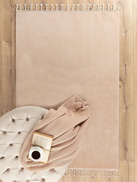 Carol Tapijt met franjes - Mink - 120x180 cm - 0