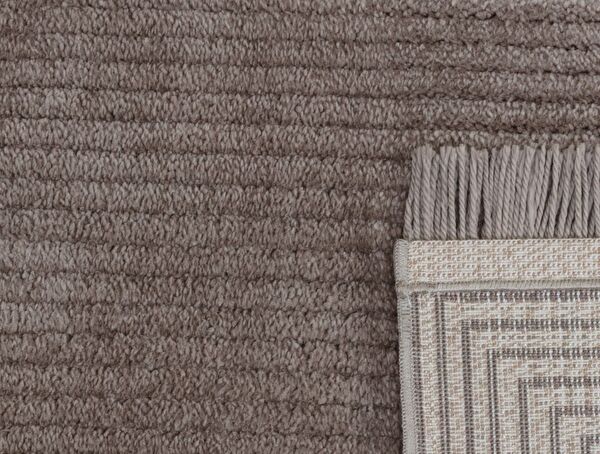 Diane Fringed Carpet - Mink - 200x290 cm - 1