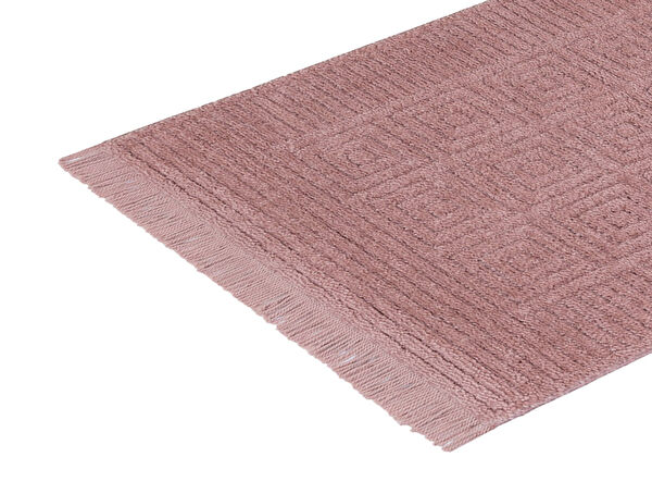 Laura Fringed Carpet - Pink - 120x170 cm - 5