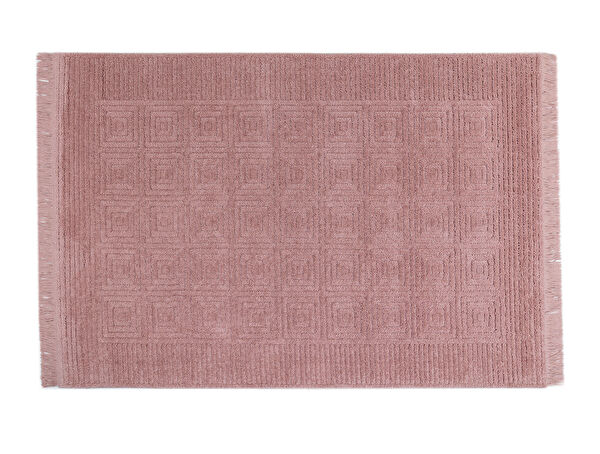 Laura Fringed Carpet - Pink - 120x170 cm - 0
