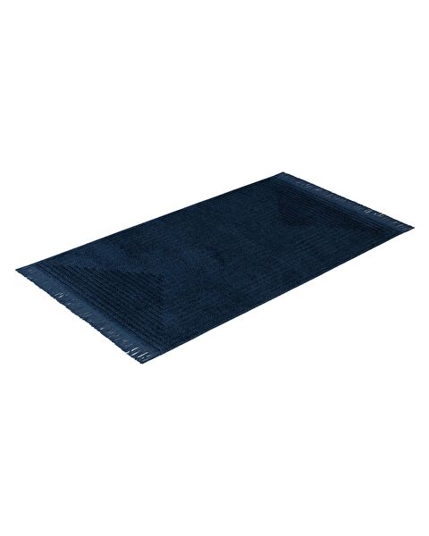 Diane Fringed Carpet - Navy Blue - 80x300 cm - 3