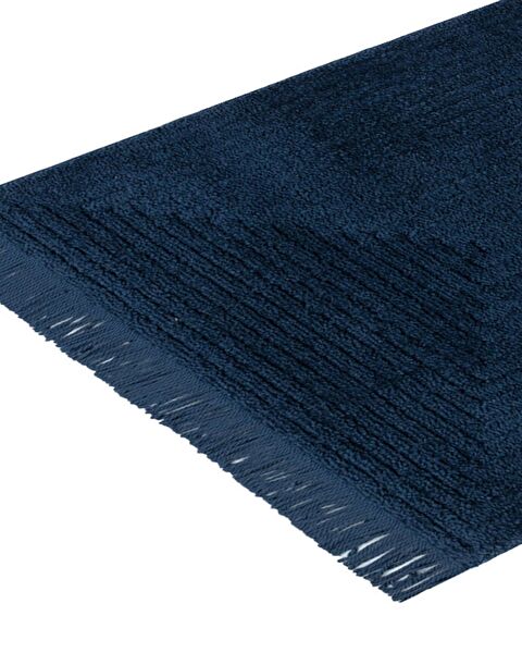 Diane Fringed Carpet - Navy Blue - 80x300 cm - 4