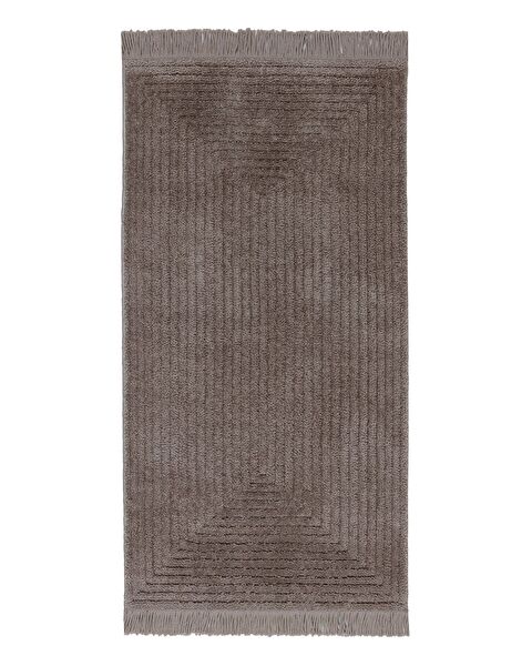Diane Fringed Carpet - Mink - 80x300 cm - 0
