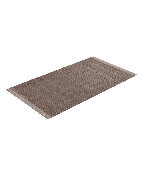 Laura Fringed Carpet - Mink - 80x300 cm - 3