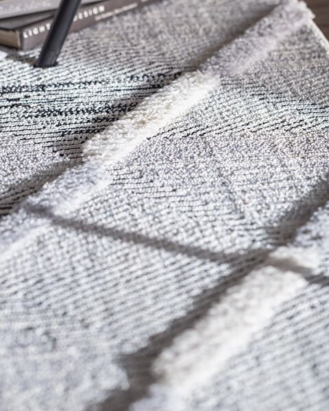 Coleus Halı - Gri - 120x180 cm - 1