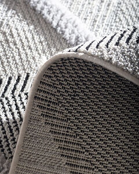 Coleus Halı - Gri - 120x180 cm - 4