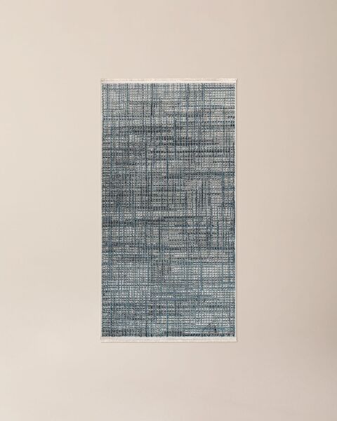 Crabe Halı - Gri - 80x150 cm - 1