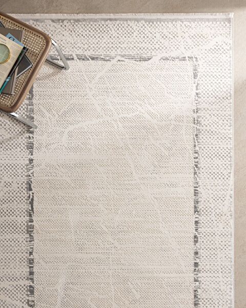 Fayence Carpet - Gray - 160x230 cm - 3
