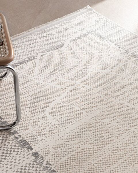 Fayence Carpet - Gray - 160x230 cm - 4