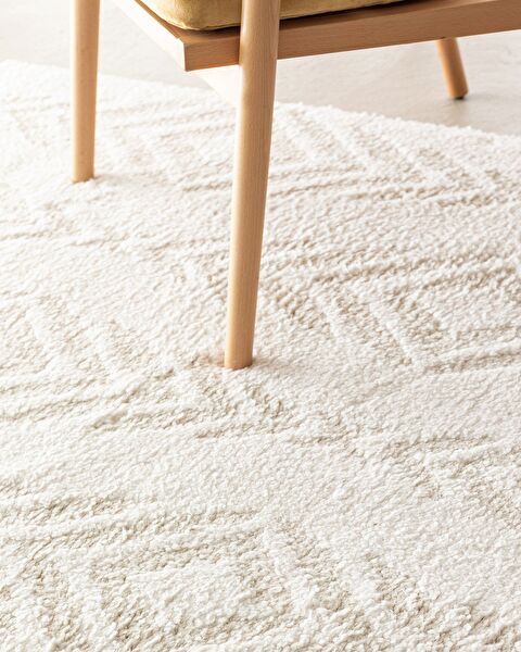 Douceur Tapijt - Wit - 80x300 cm - 5