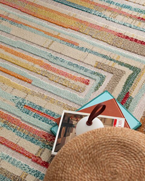 Plumet Carpet - 80x300 cm - Beige - 5