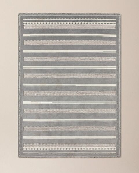 Annecy Carpet - Gray - 80x300 cm - 0