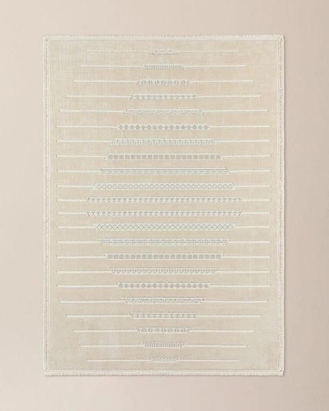 Treillis-Teppich – Knochen – 160 x 230 cm - 5