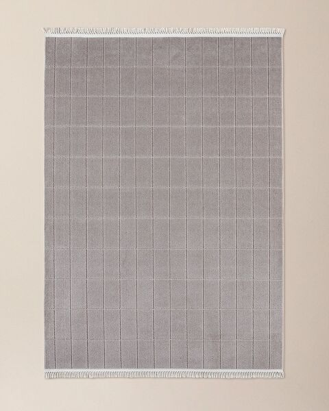 Crochet Carpet - Beige - 80x300 cm - 0