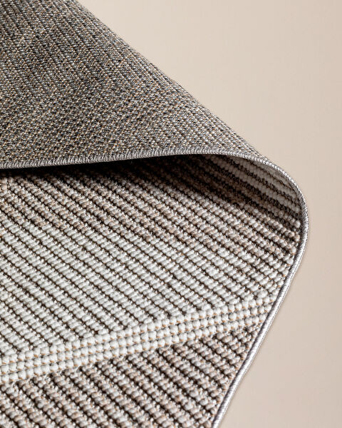 Grelot Fringed Carpet - Gray - 155x225 cm - 3