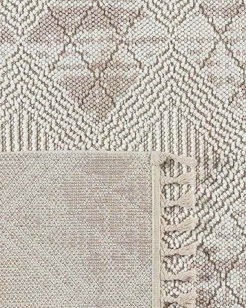Clavier Fringed Carpet - Bone - 80x300 cm - 1