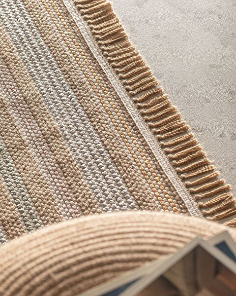 Laila Carpet - Beige/Blue- 200x300 cm - 6