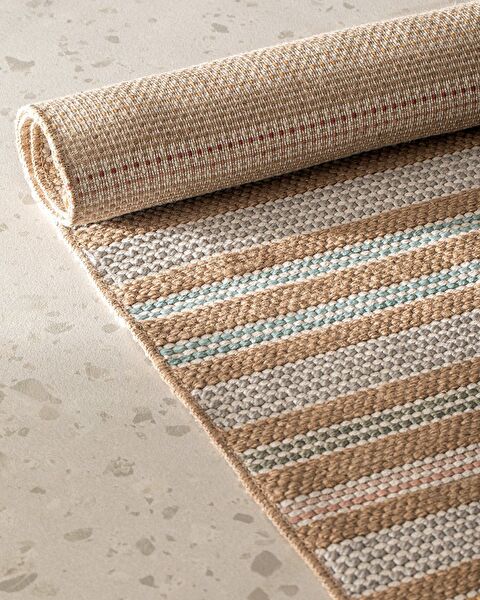 Laila Carpet - Beige/Blue- 200x300 cm - 8