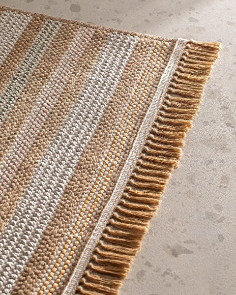 Laila Carpet - Beige/Blue- 200x300 cm - 5