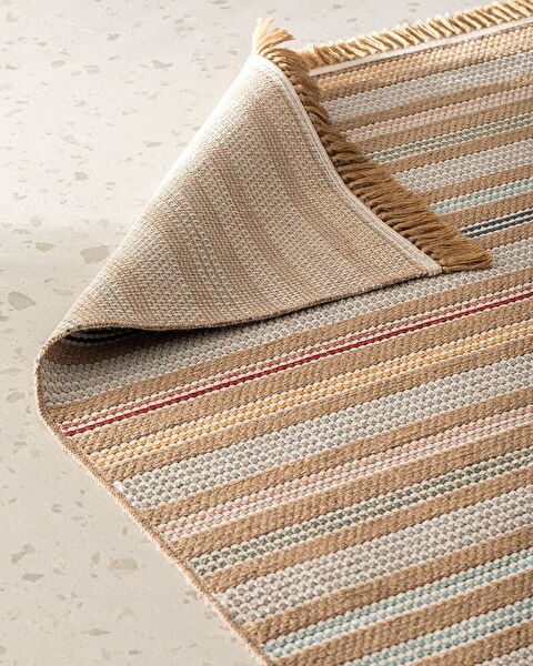 Laila Carpet - Beige/Blue- 200x300 cm - 7