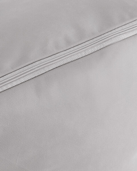 Flower Pattern Printed Saddlebag - Gray - 64x41x35 cm - 3