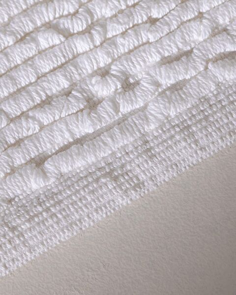 Charles Foot Towel - White - 50x80 cm - 4