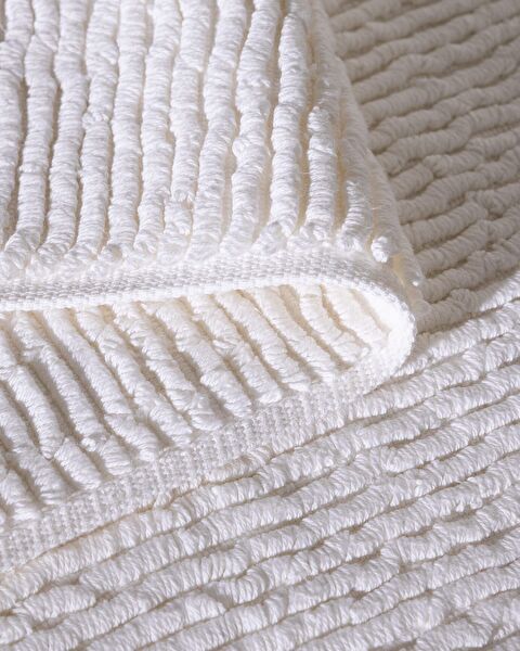 Charles Foot Towel - White - 50x80 cm - 5