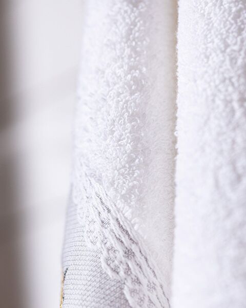 Pansy Nakışlı Yüz Havlusu - 2