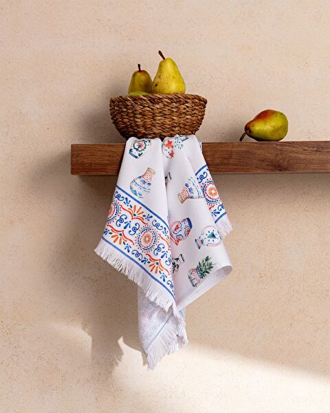 Lendina Imprimé Serviette De Cuisine - 0