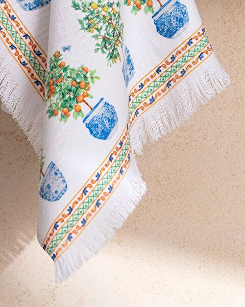 Citron Printed Kitchen Towel - 1