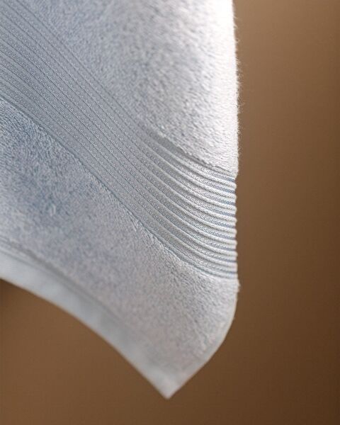 Serviette Visage Clarette - Bleu Doux - 50x80 cm - 1