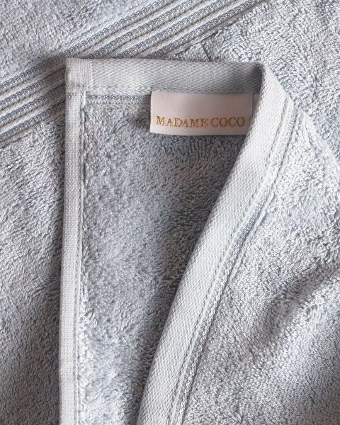 Serviette Visage Clarette - Bleu Doux - 50x80 cm - 3