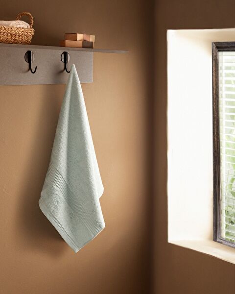 Clarette Face Towel - Mint Green - 50x80 cm - 0