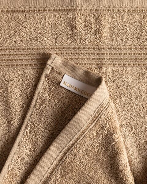 Clarette Face Towel - Tan - 50x80 cm - 3
