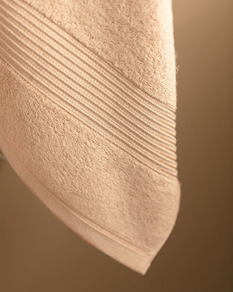 Clarette Badetuch - Hellbraun - 90x150 cm - 1