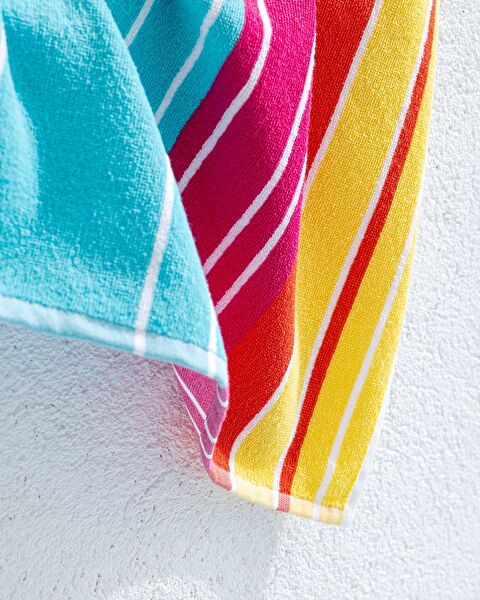 Edith Strandtuch aus 100 % Baumwolle – bunt – 70 x 150 cm - 2