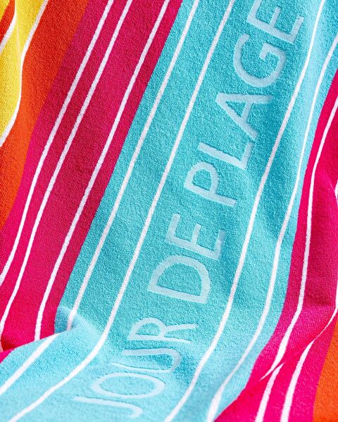 Edith Strandtuch aus 100 % Baumwolle – bunt – 70 x 150 cm - 1