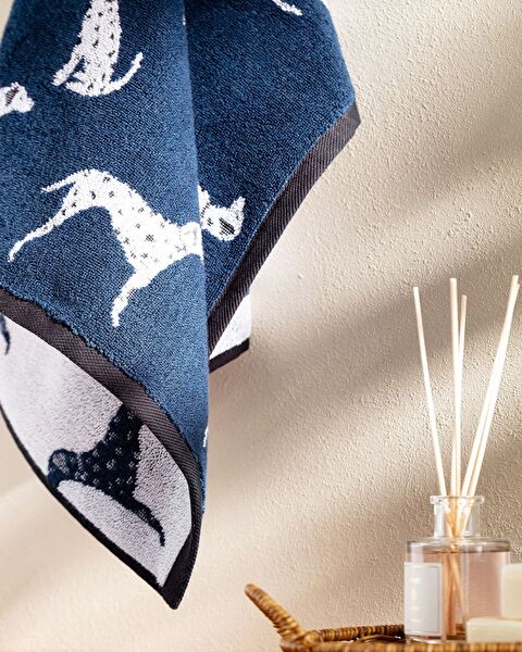 Dalmatien Yarn Dyed Face Towel - 1