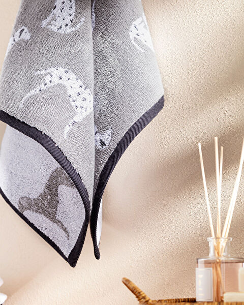 Dalmatien Yarn Dyed Face Towel - 1