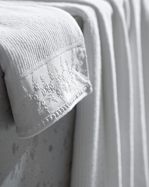 Cataline 100% Cotton Towel Set - White - Luxury Collection - 3