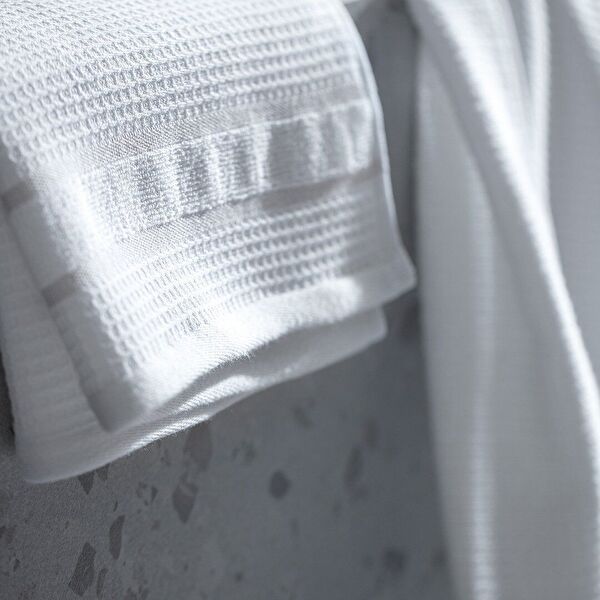 Renier 100% Cotton Towel Set - White - Luxury Collection - 3