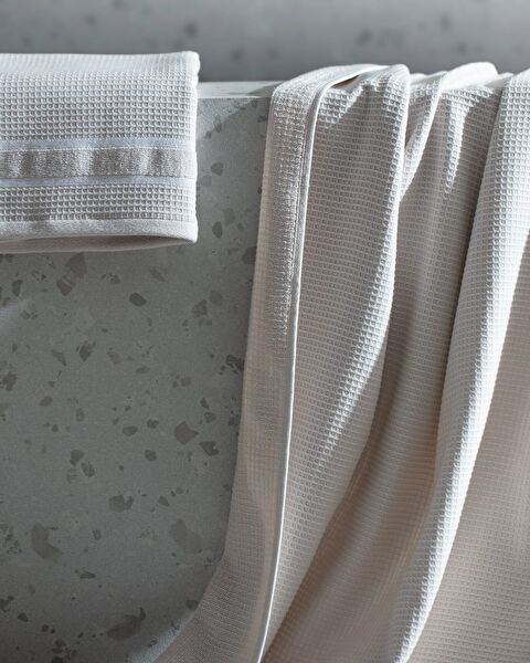 Renier 100% Cotton Towel Set - Beige - Luxury Collection - 4