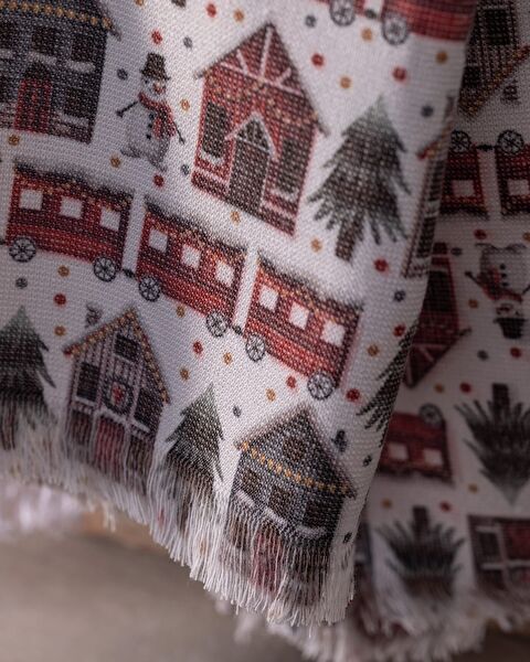 Yılbaşı Charmant Mutfak Havlu Seti - Beyaz - 2